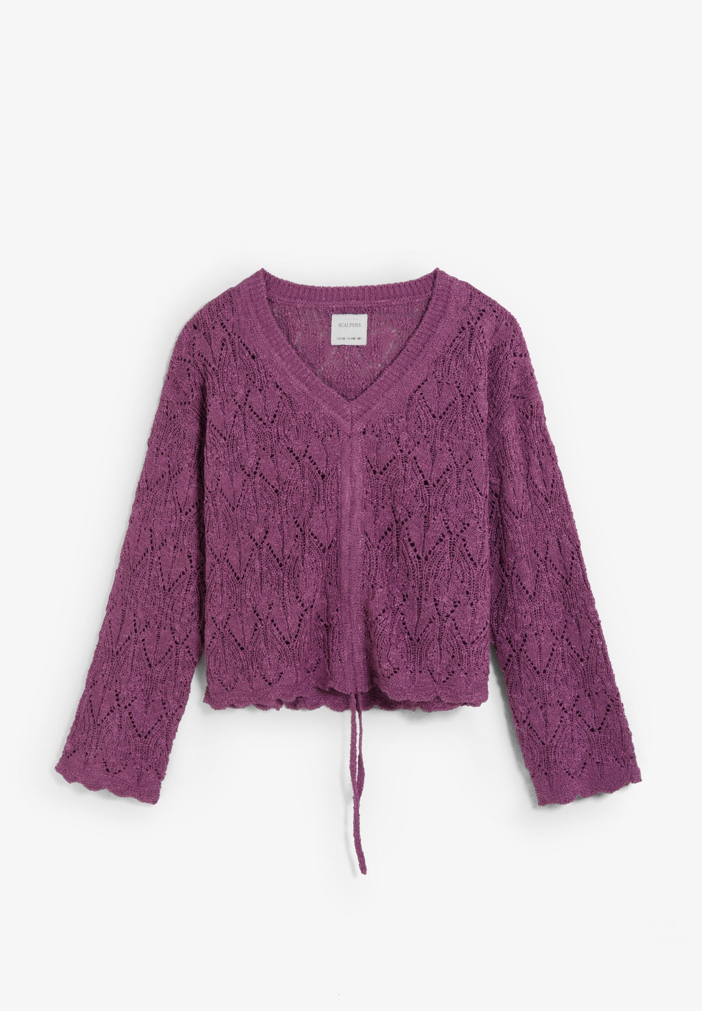CARDIGAN DE MALHA RENDILHADA
