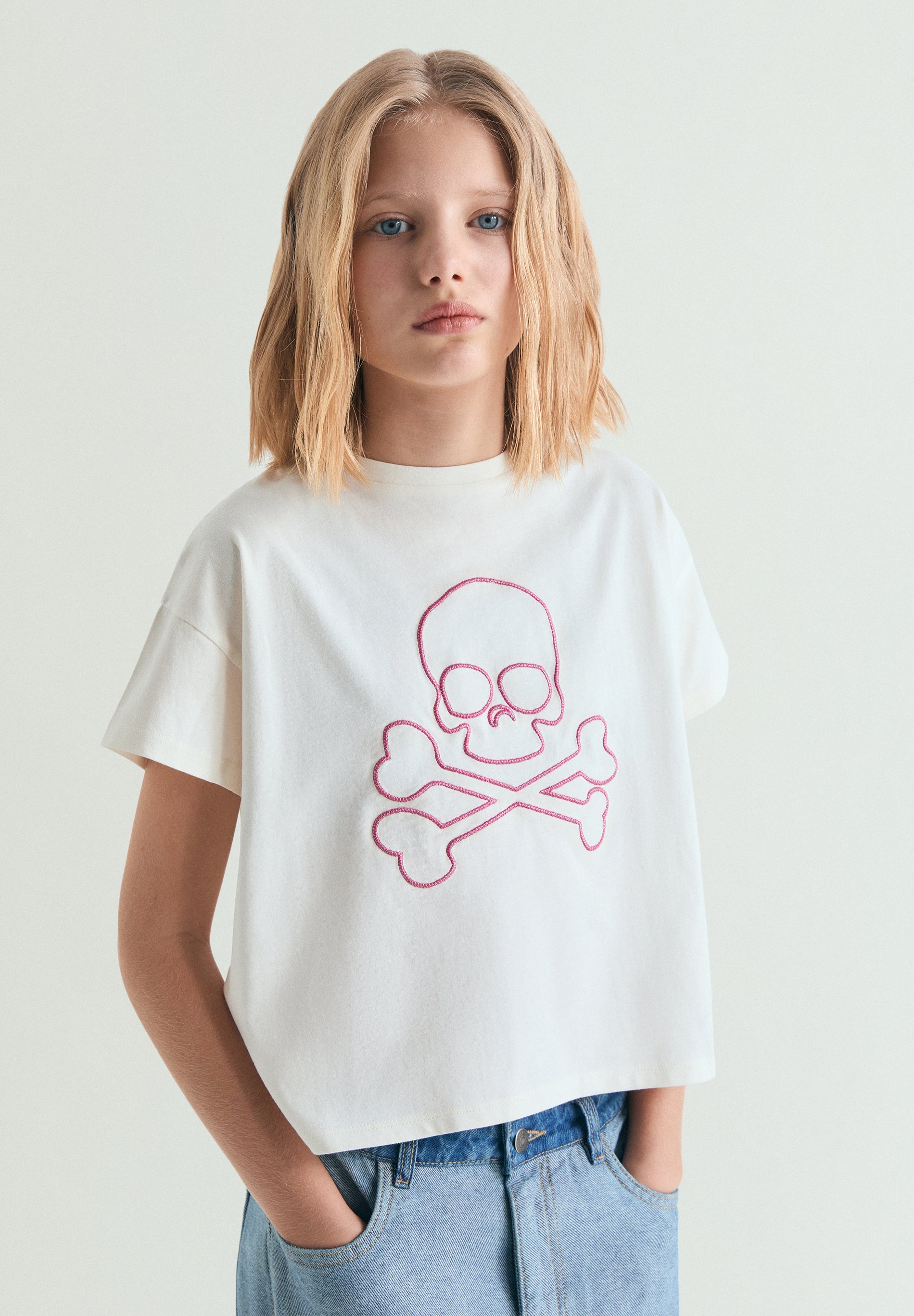 T-SHIRT COM SKULL MAGIC