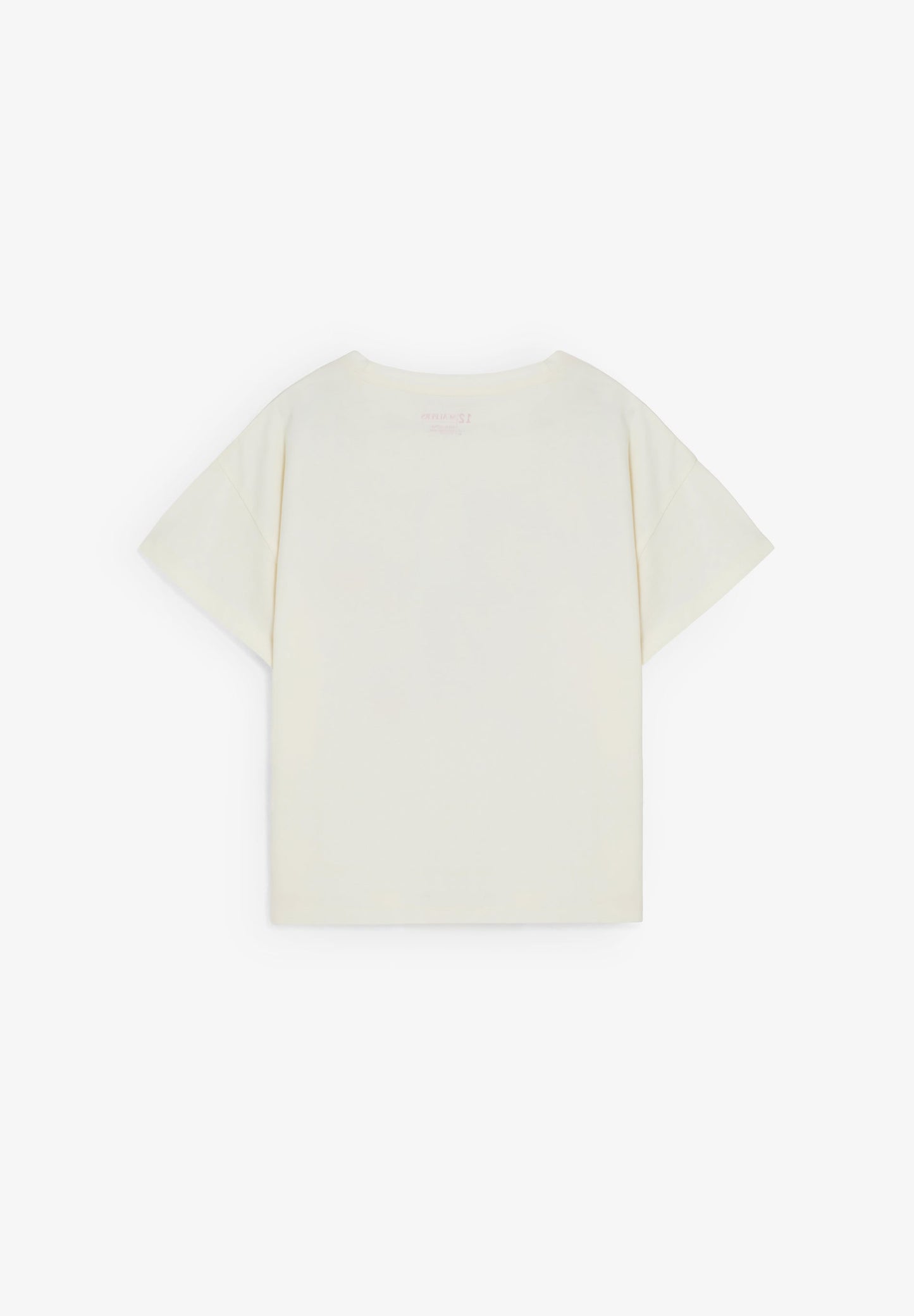 T-SHIRT COM LOGÓTIPO BORDADO