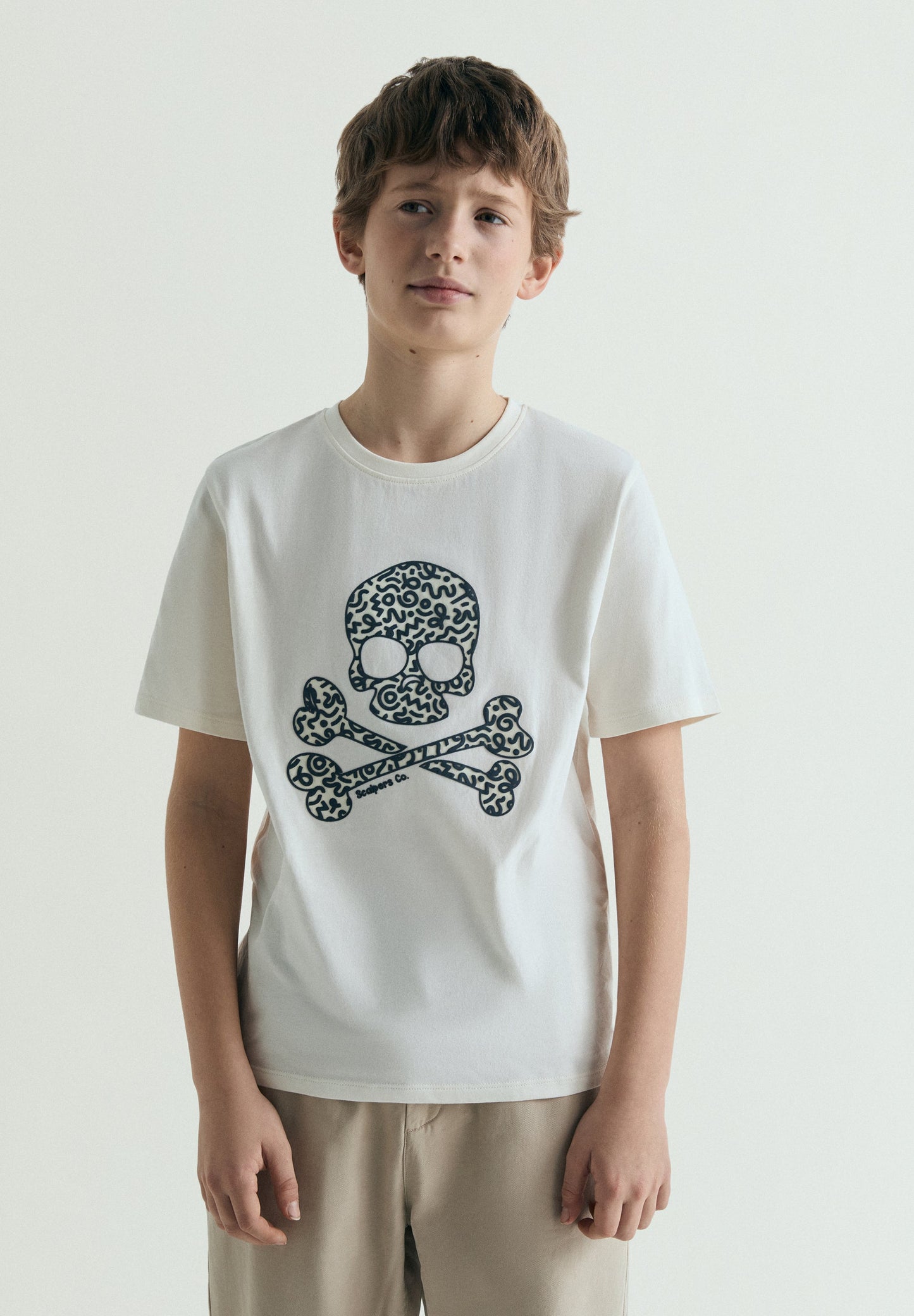 T-SHIRT ALGODÃO SKULL MAGIC