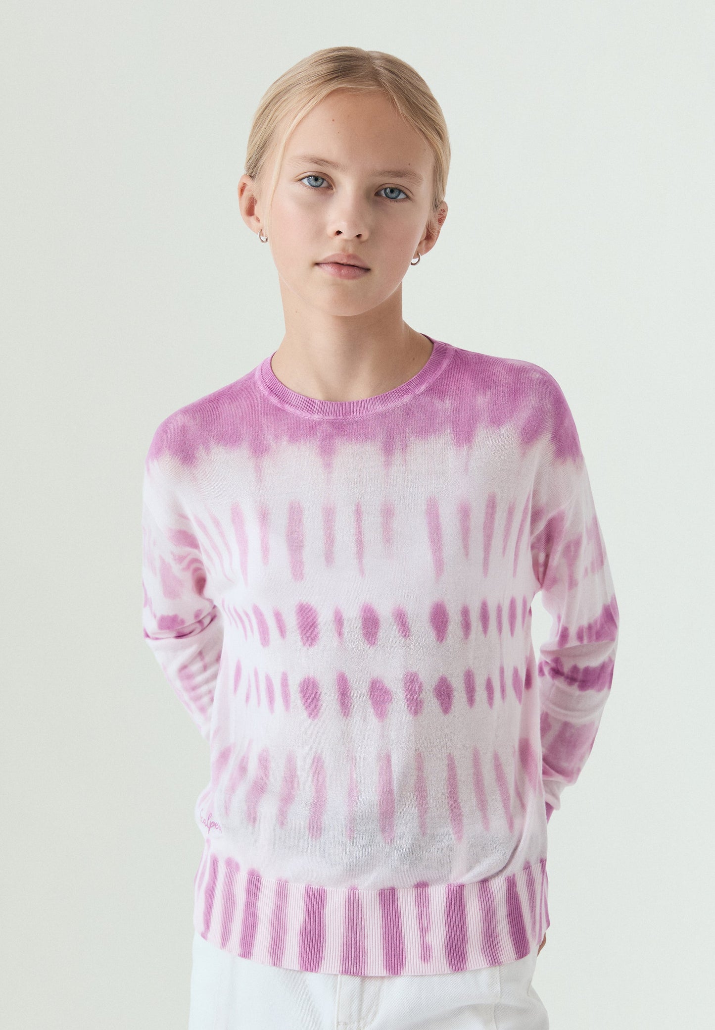 SWEATSHIRT TIE-DYE ROSA