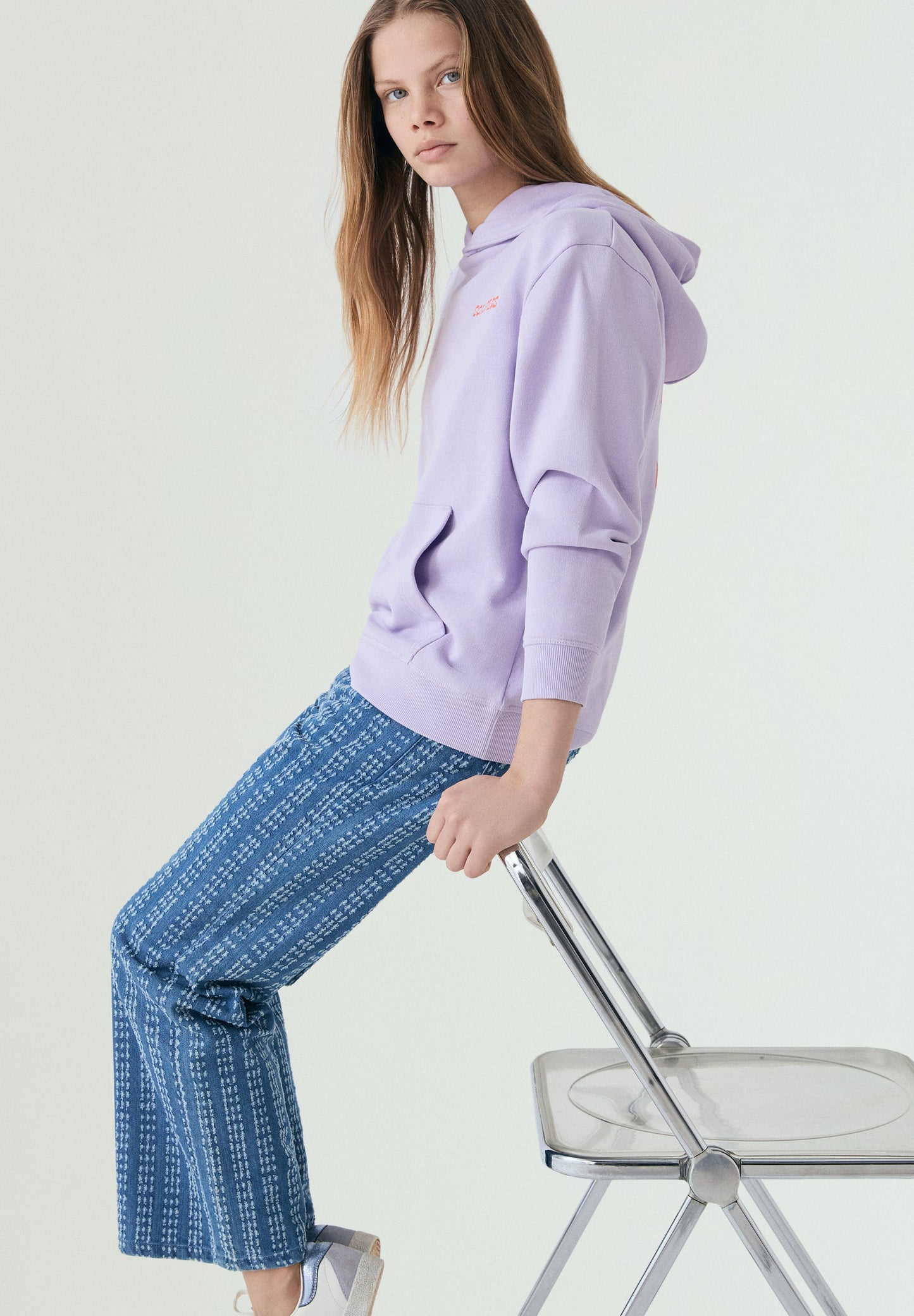SWEATSHIRT COM CAPUZ FLÚOR