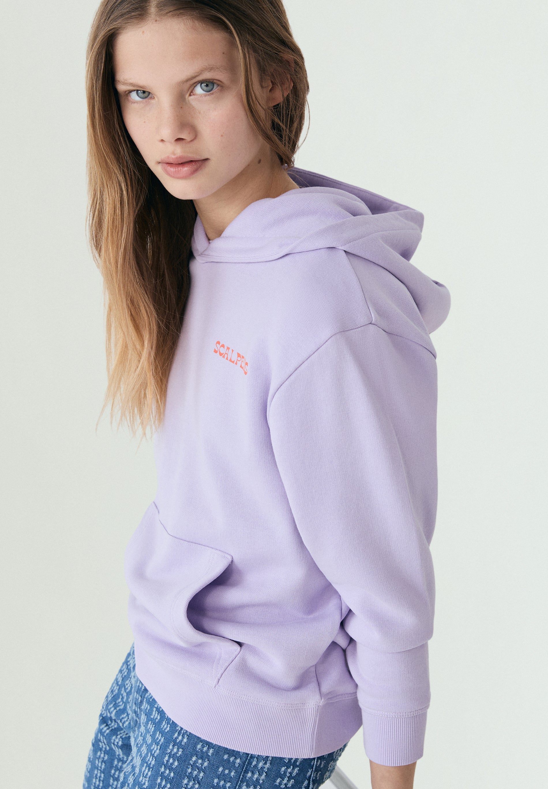 SWEATSHIRT COM CAPUZ FLÚOR