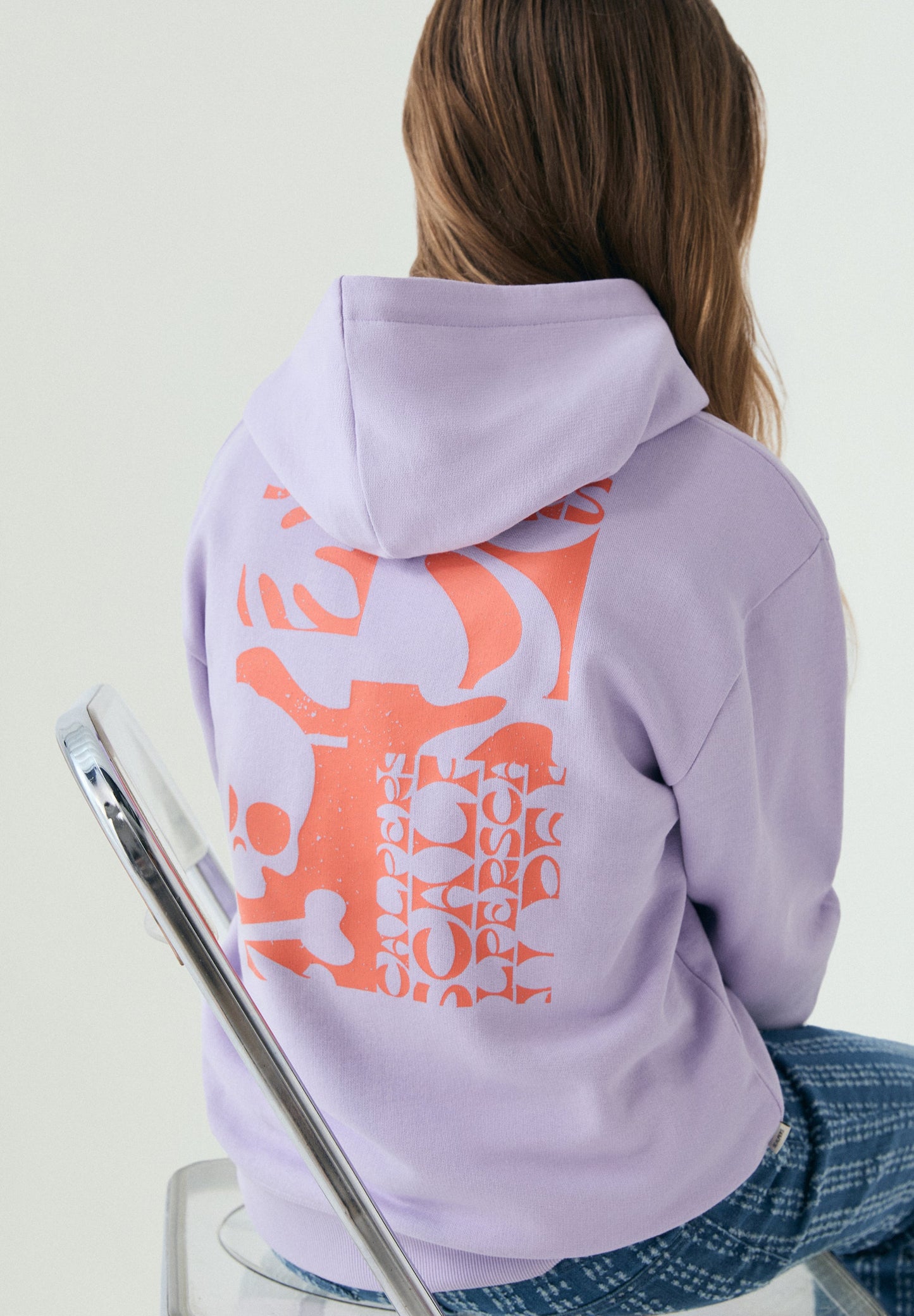 SWEATSHIRT COM CAPUZ FLÚOR