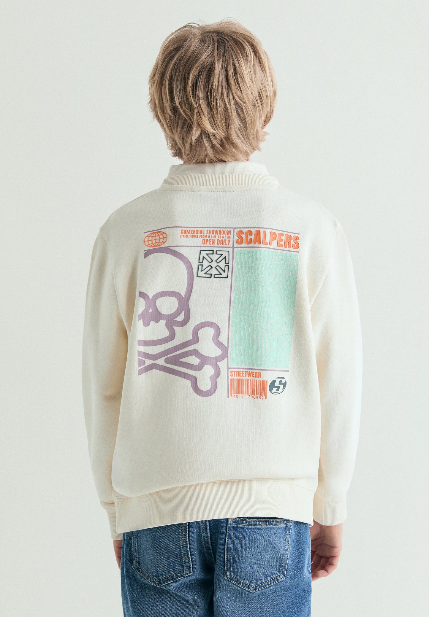 SWEATSHIRT PADRÃO SKULL