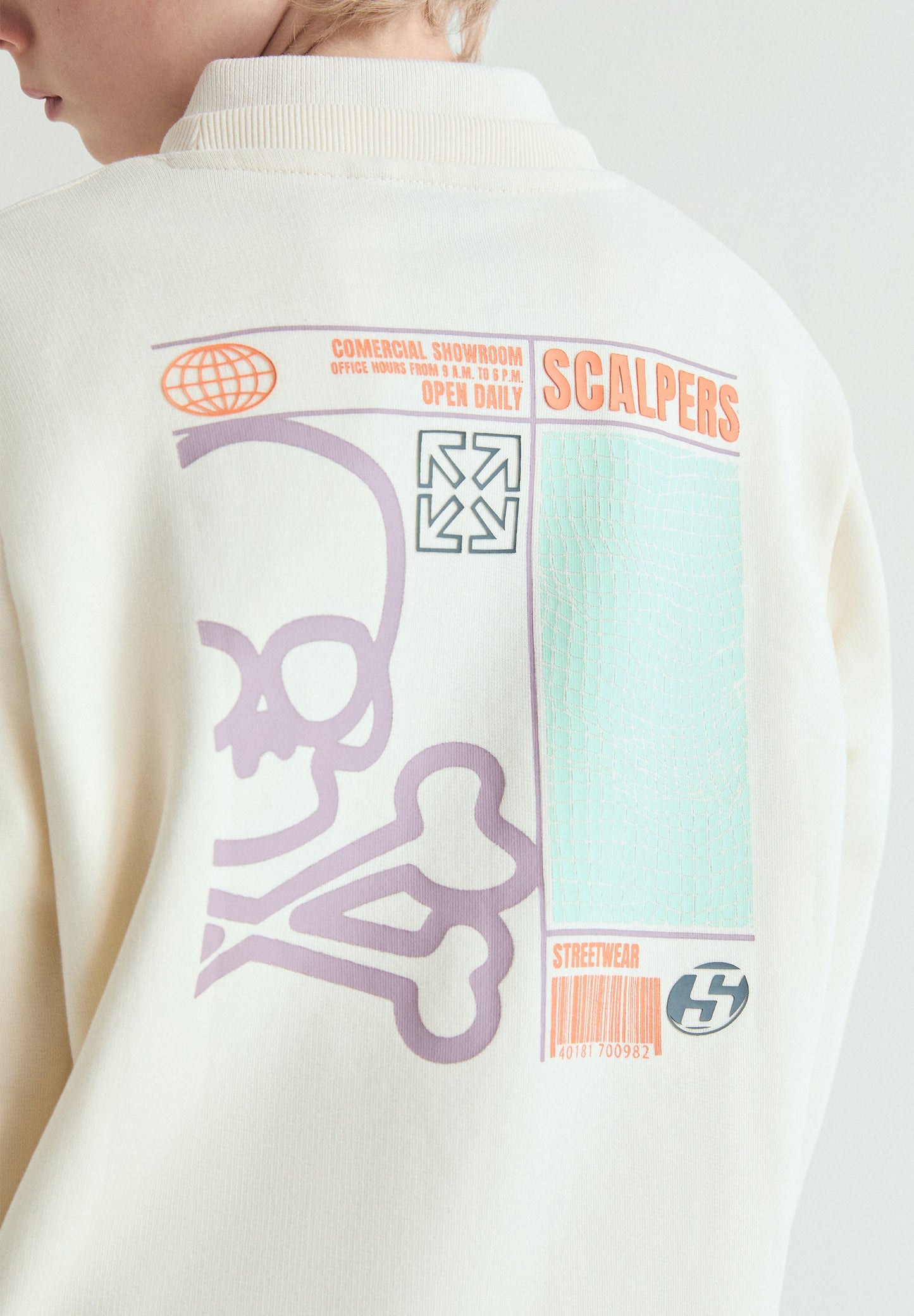 SWEATSHIRT PADRÃO SKULL