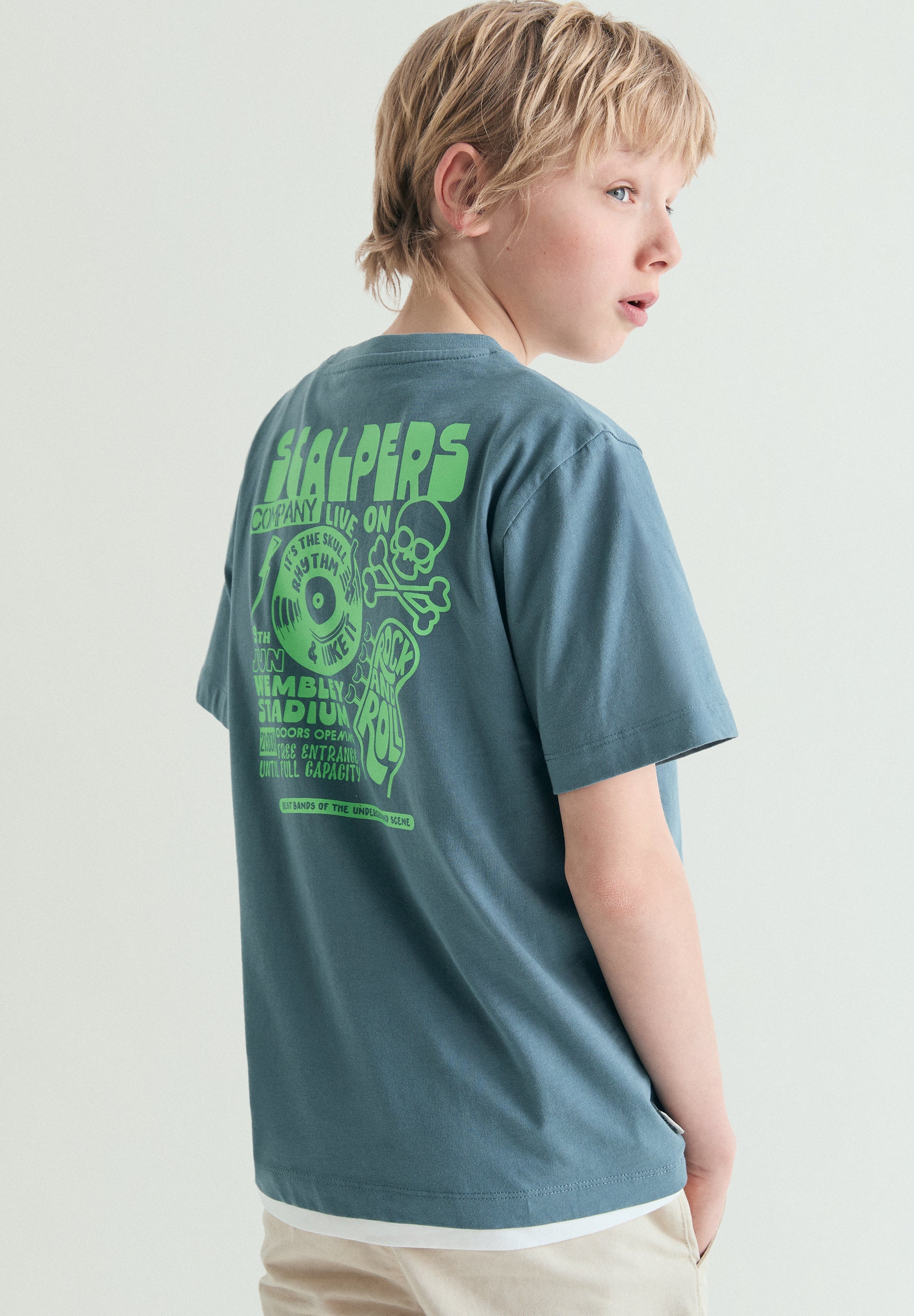 T-SHIRT PADRÃO ROCK