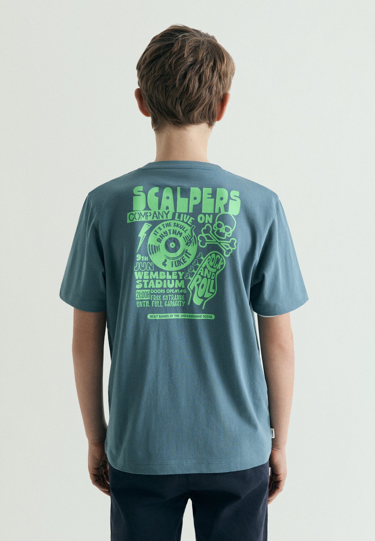T-SHIRT PADRÃO ROCK