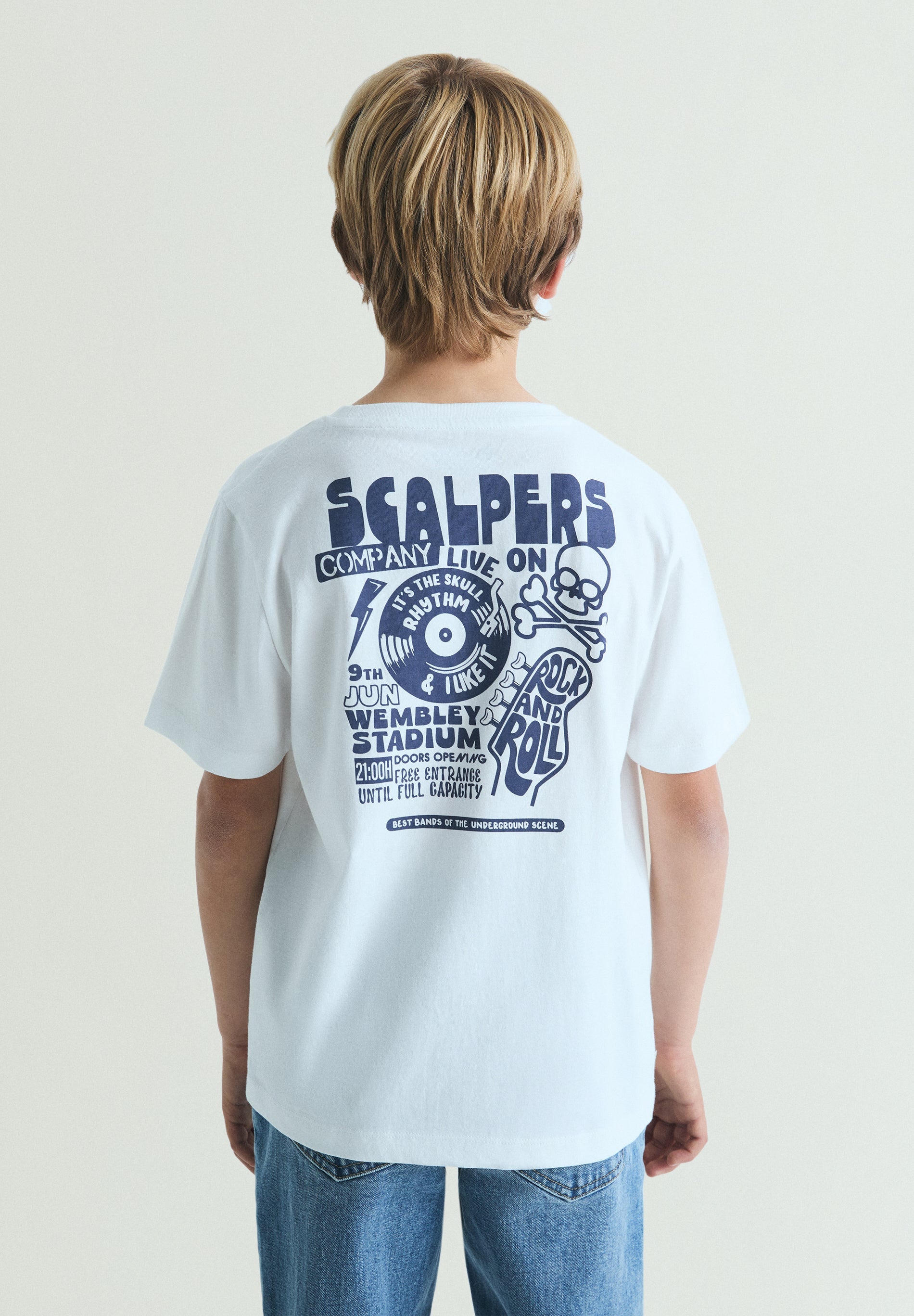 T-SHIRT PADRÃO ROCK