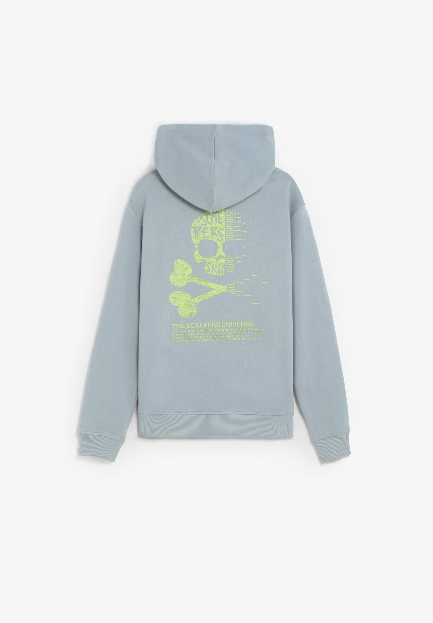 SWEATSHIRT COM CAPUZ E PADRÃO DE SKULL
