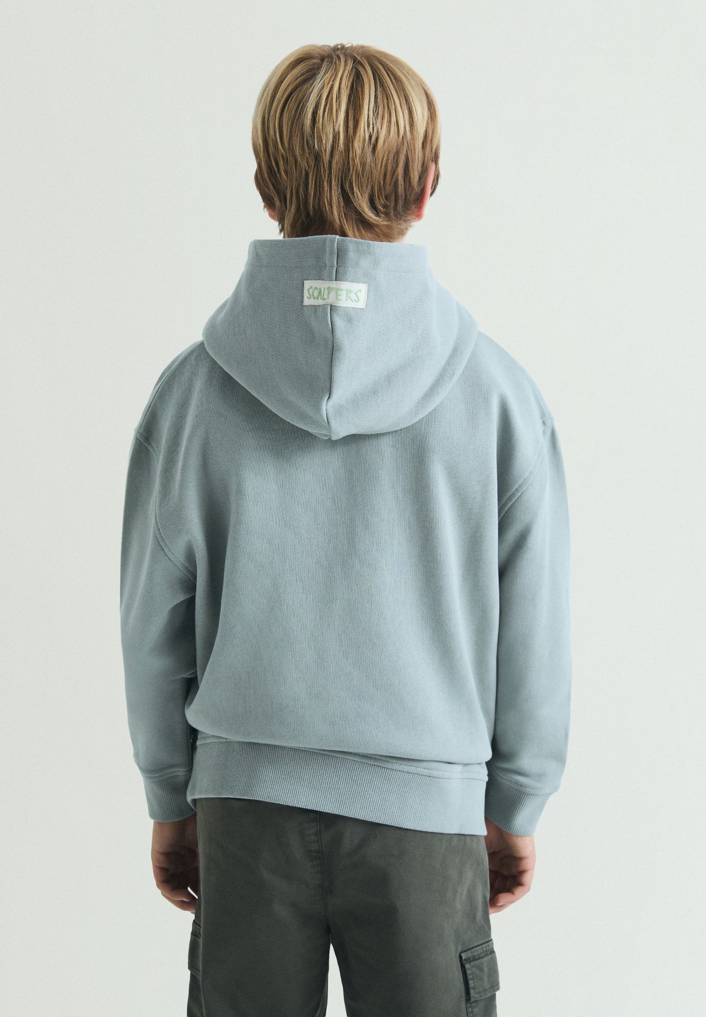 SWEATSHIRT COM CAPUZ COM PADRÃO PRAIA