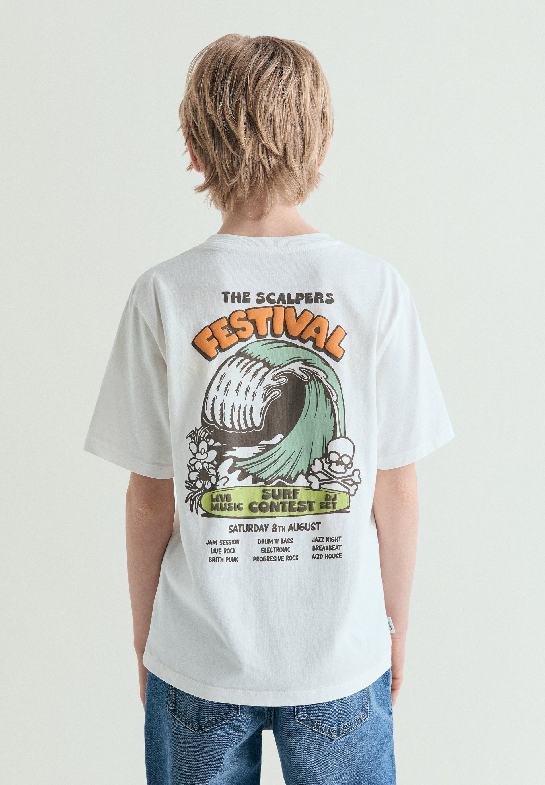 T-SHIRT ESTAMPADO FESTIVAL