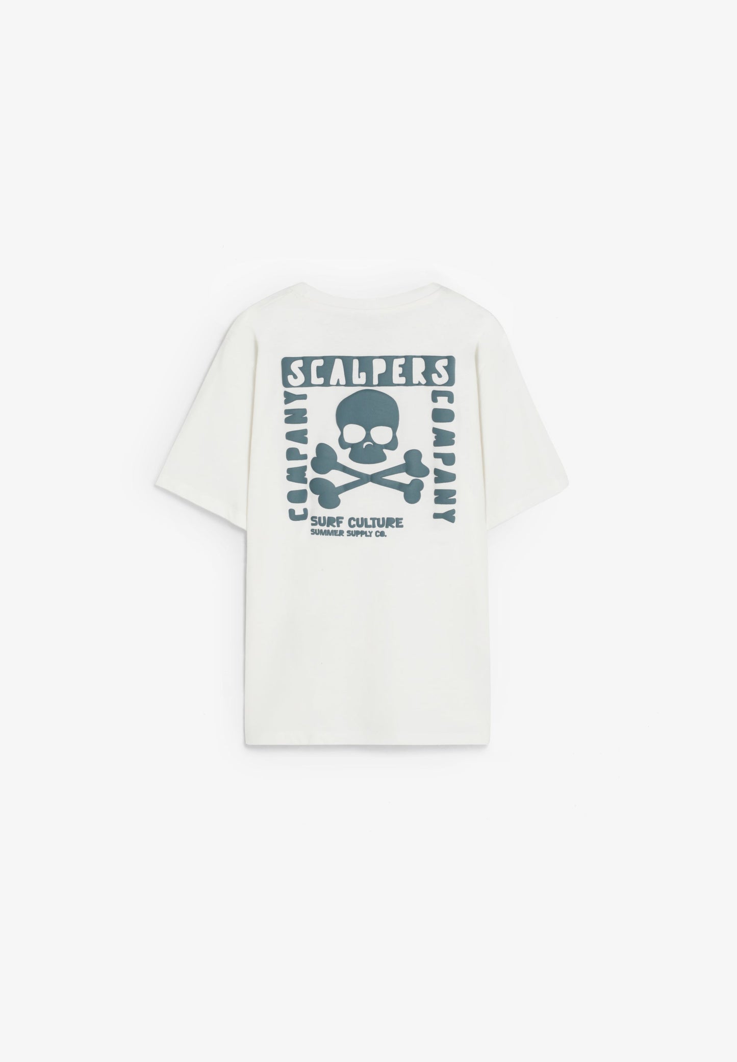 T-SHIRT ESTAMPADA COM LOGÓTIPO