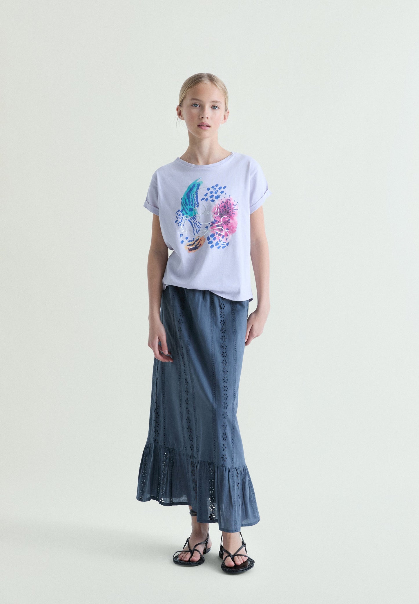 SCSWEET SKULL TEE GIRLS