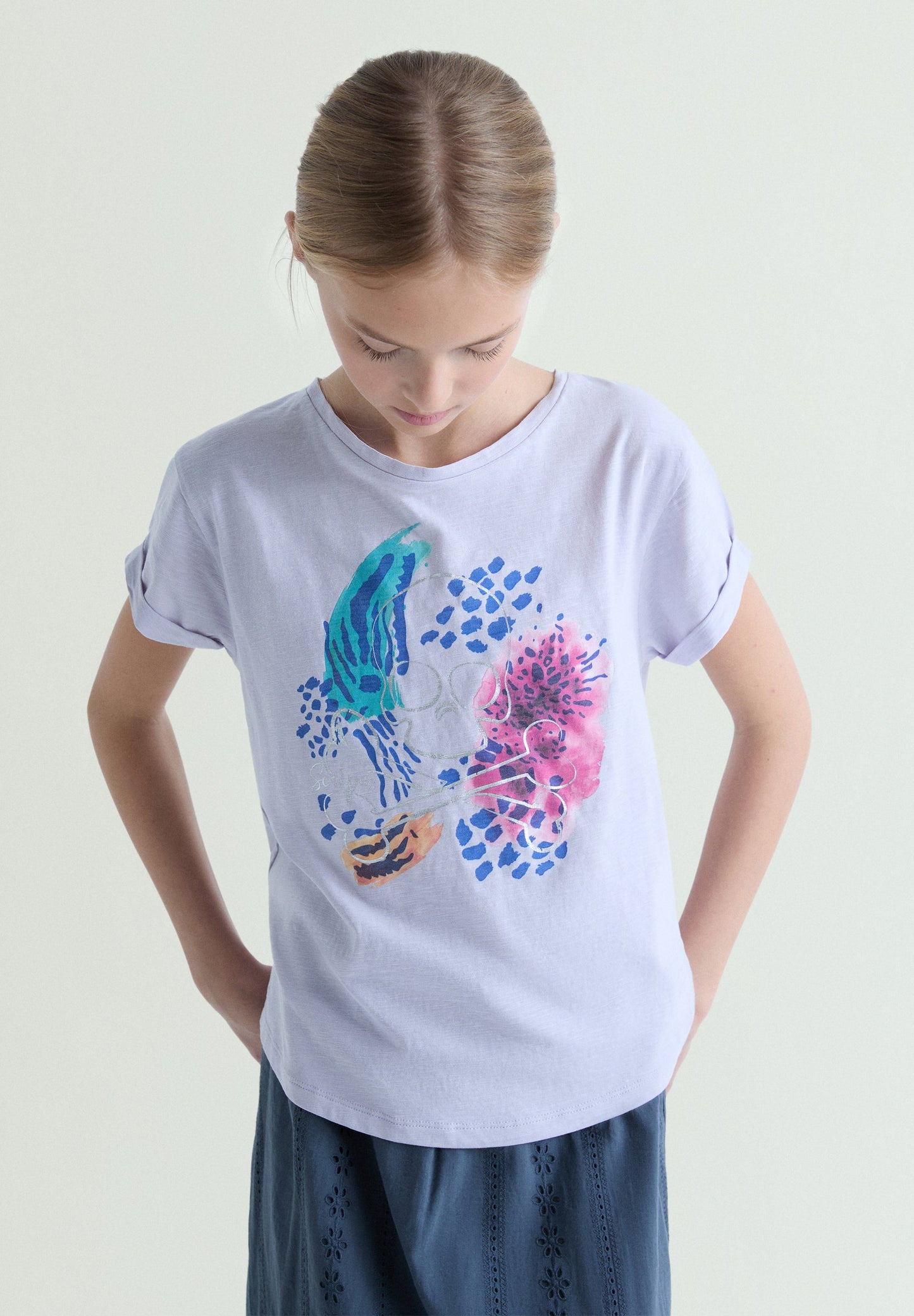 SCSWEET SKULL TEE GIRLS