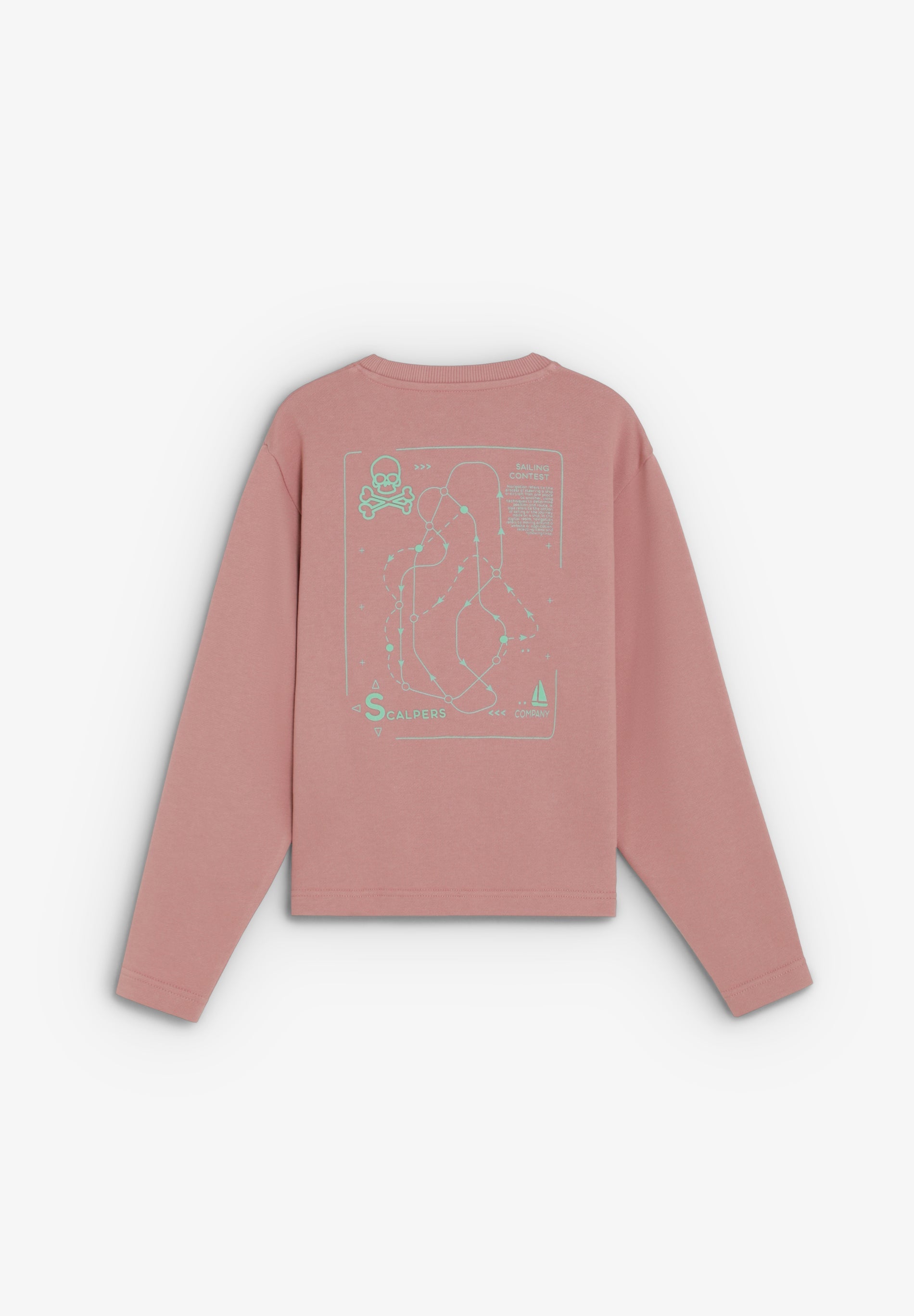 SWEATSHIRT COM PADRÃO ATRÁS