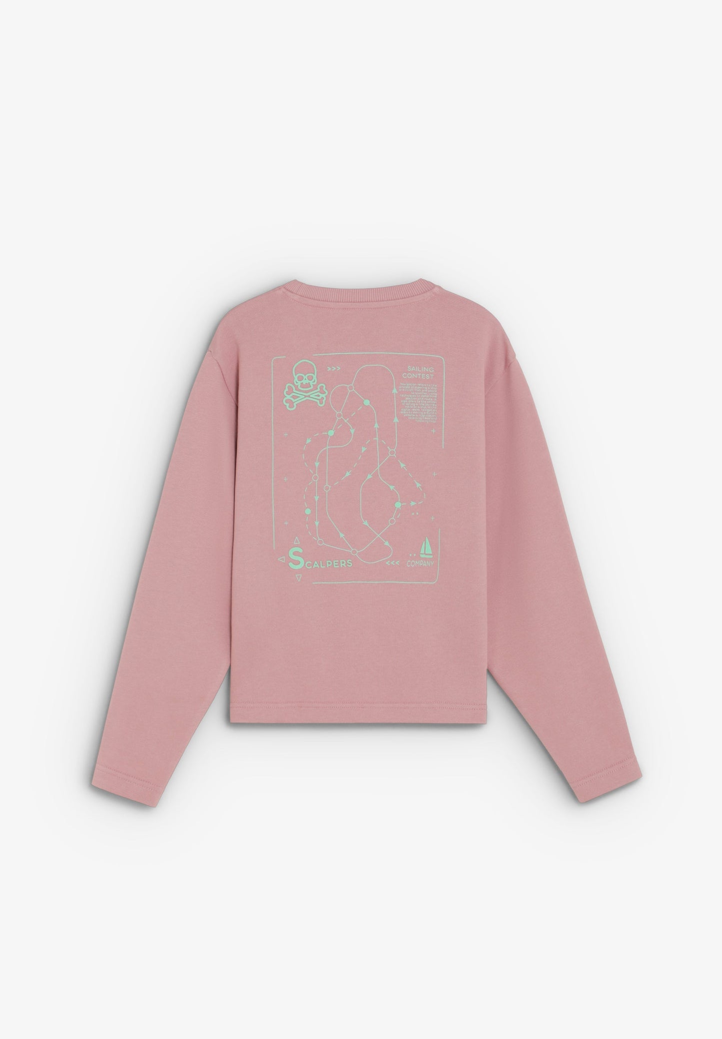 SWEATSHIRT COM PADRÃO ATRÁS