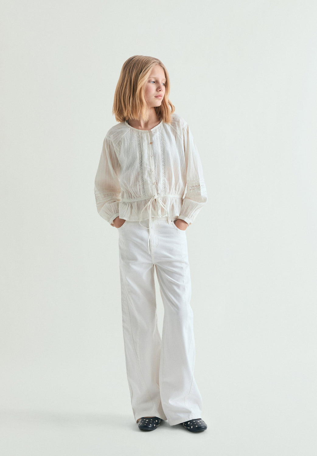 BLUSA ROMÁNTICA LAZO - Scalpers