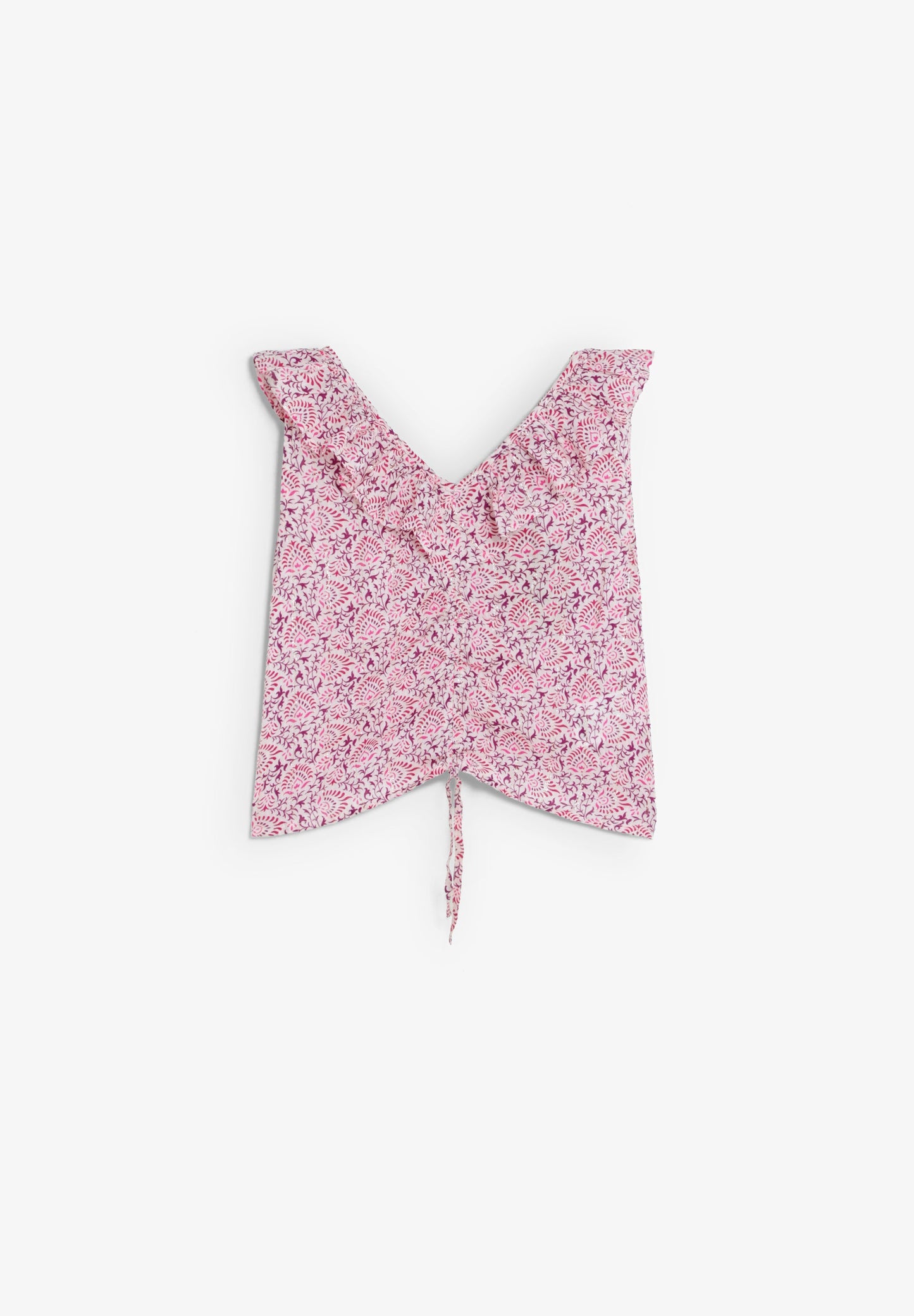 BLUSA FLUIDA COM PADRÃO