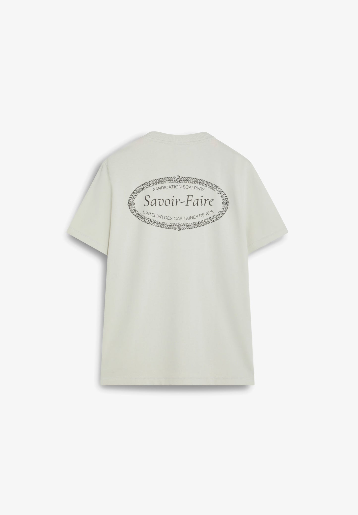 T-SHIRT COM BORDADO EM CONTRASTE RELAXED