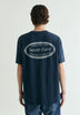 T-SHIRT COM BORDADO EM CONTRASTE RELAXED