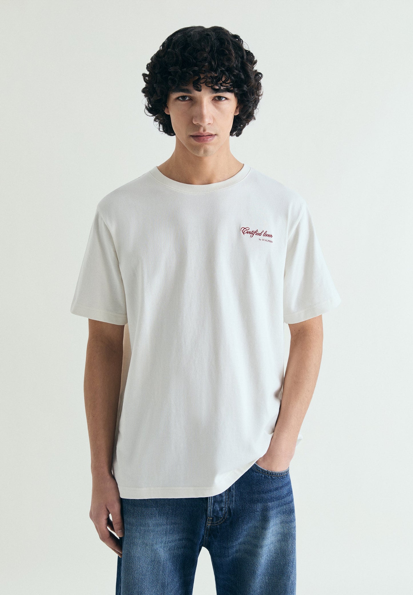 T-SHIRT COM PADRÃO MADE FOR LATE NIGHTS