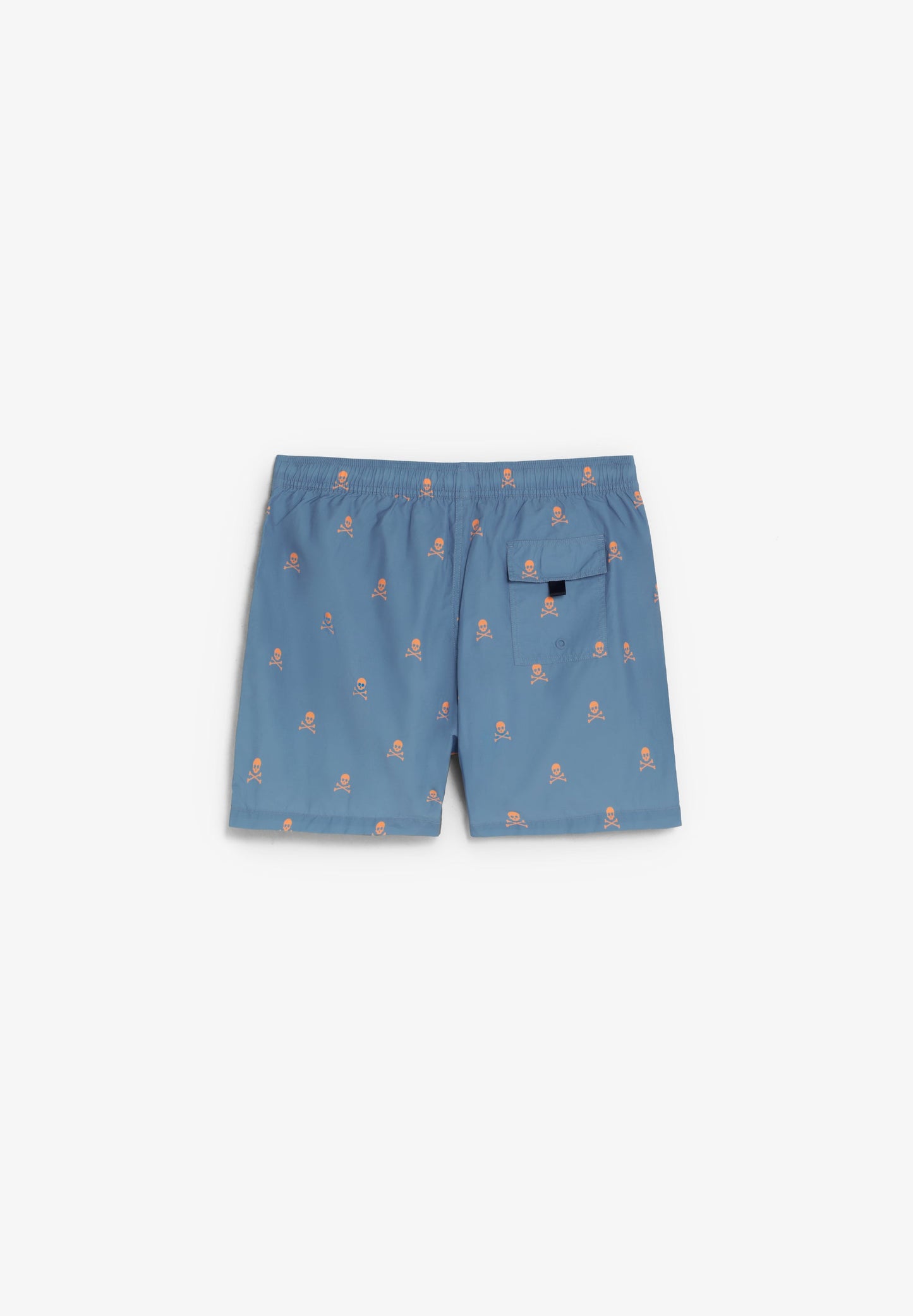 CALÇÕES DE BANHO COM SKULLS EM CONTRASTE