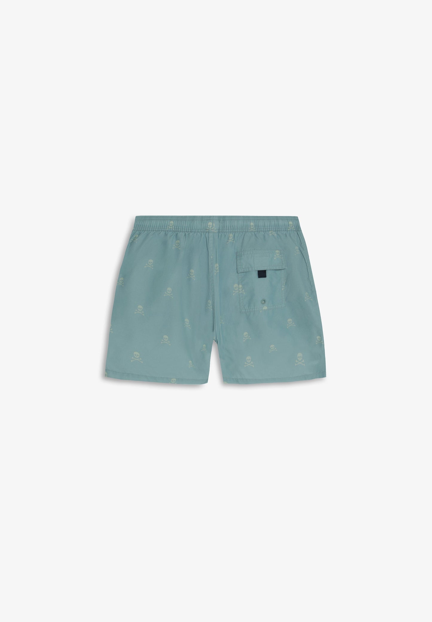 CALÇÕES DE BANHO COM SKULLS EM CONTRASTE