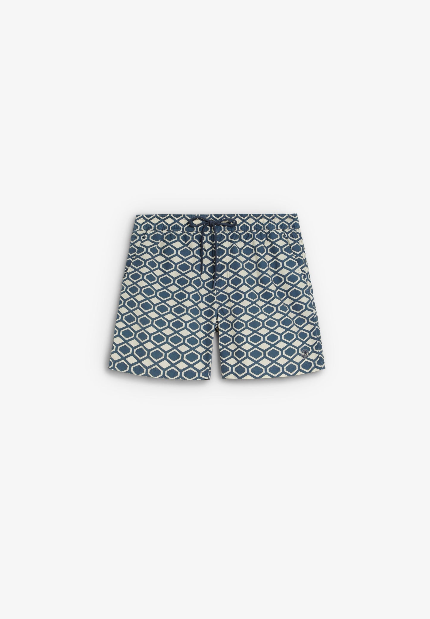 FATO DE BANHO COM ESTAMPADO GEOMÉTRICO