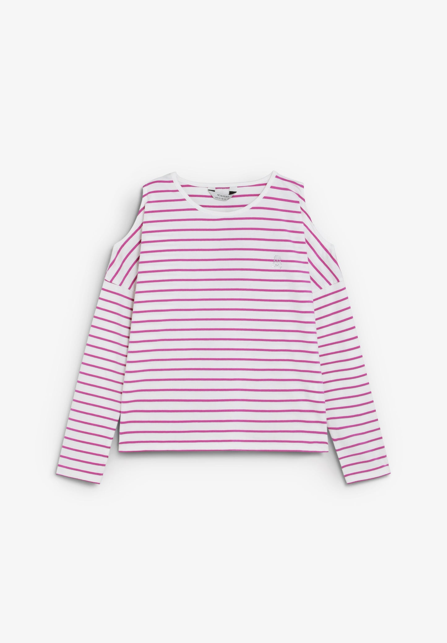 T-SHIRT ÀS RISCAS COM ABERTURA
