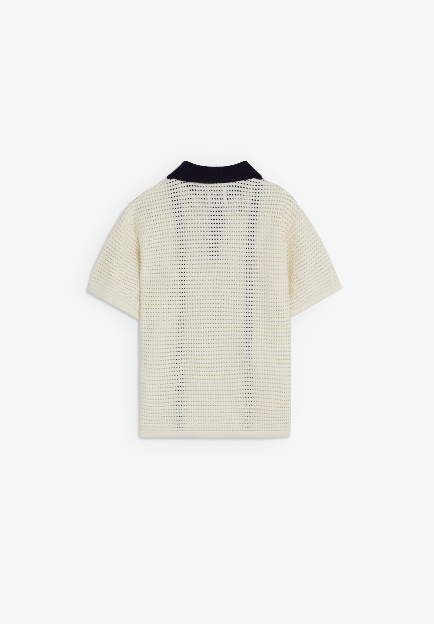 CAMISA POLO TRICOT EM CONTRASTE