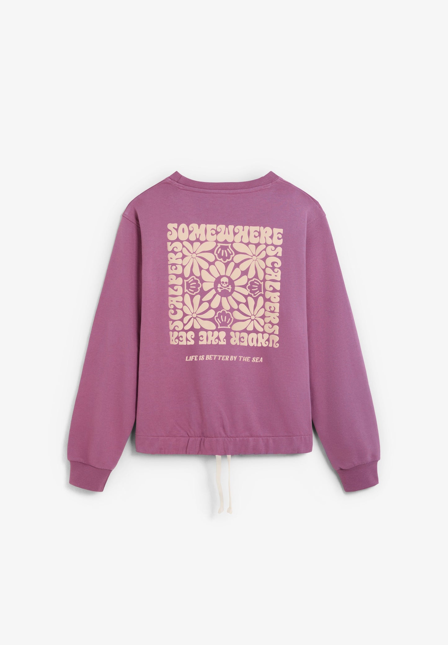 SWEATSHIRT COM CORDÃO AJUSTÁVEL