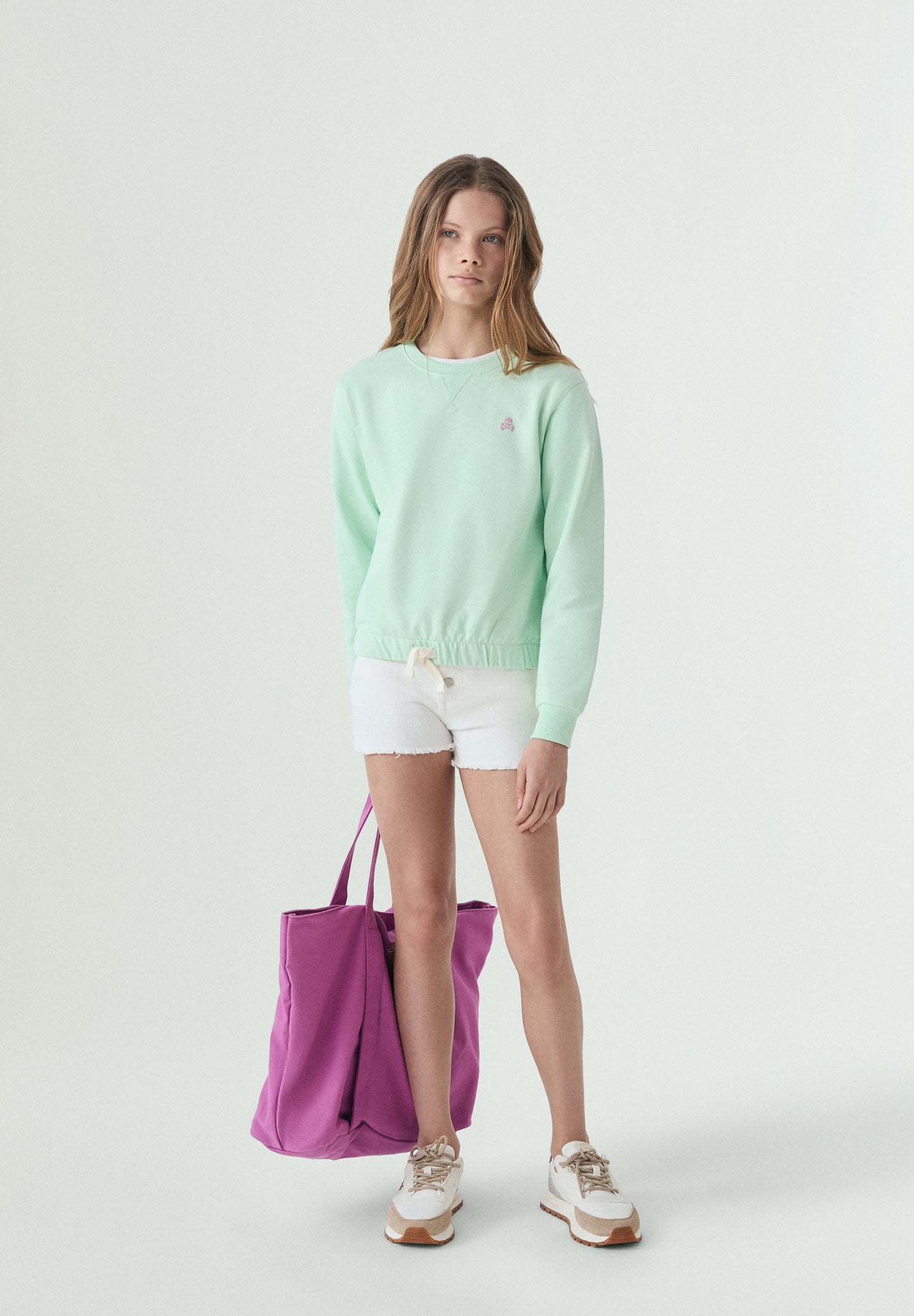 SWEATSHIRT COM CORDÃO AJUSTÁVEL