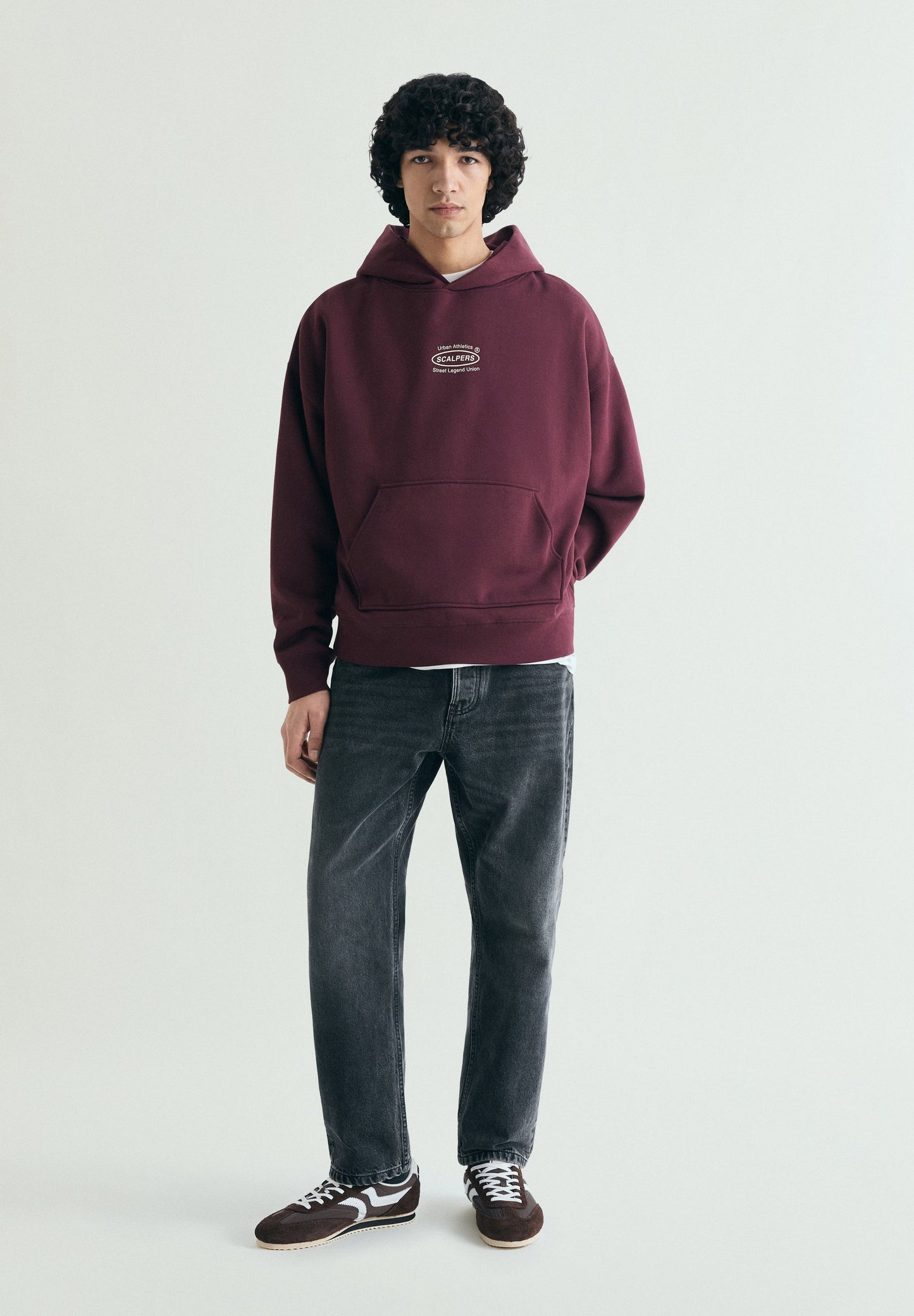 SWEATSHIRT COM CAPUZ OVERSIZE