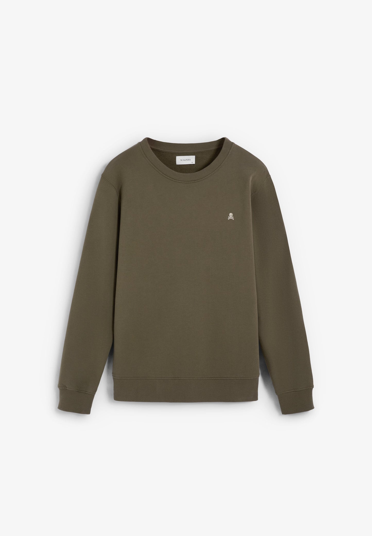 SWEATSHIRT BÁSICA COM PADRÃO ATRÁS