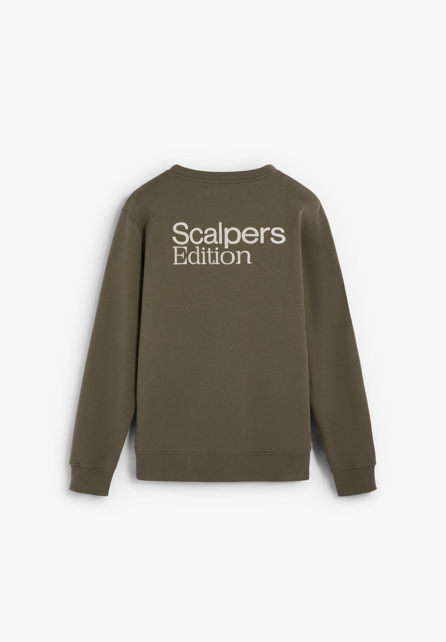 SWEATSHIRT BÁSICA COM PADRÃO ATRÁS