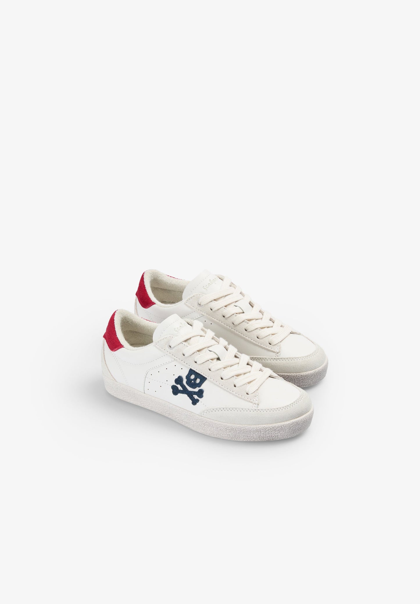 SAPATILHAS SKULL EM CONTRASTE