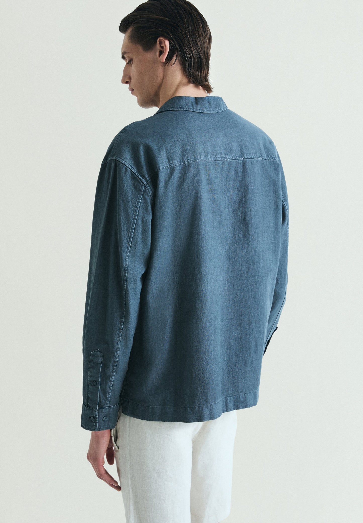 T-SHIRT DE LINHO LOOSE FIT