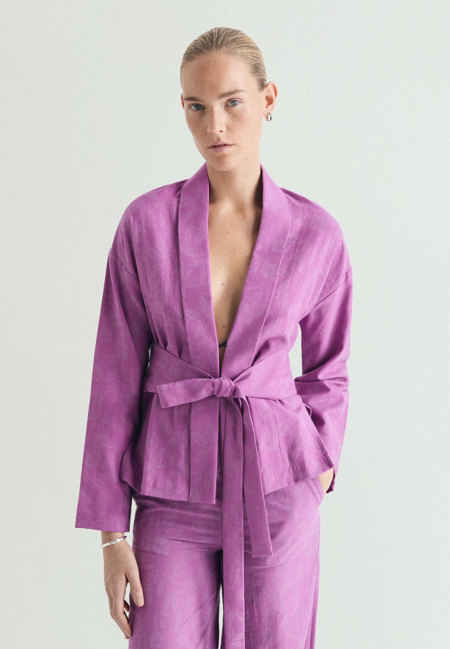 BLAZER QUIMONO JACQUARD