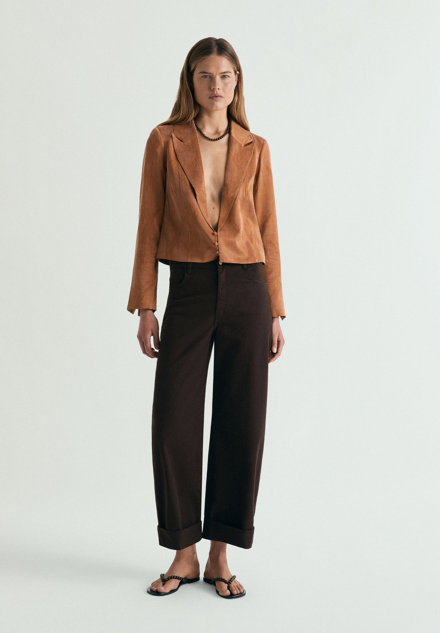 BLAZER CROPPED JACQUARD