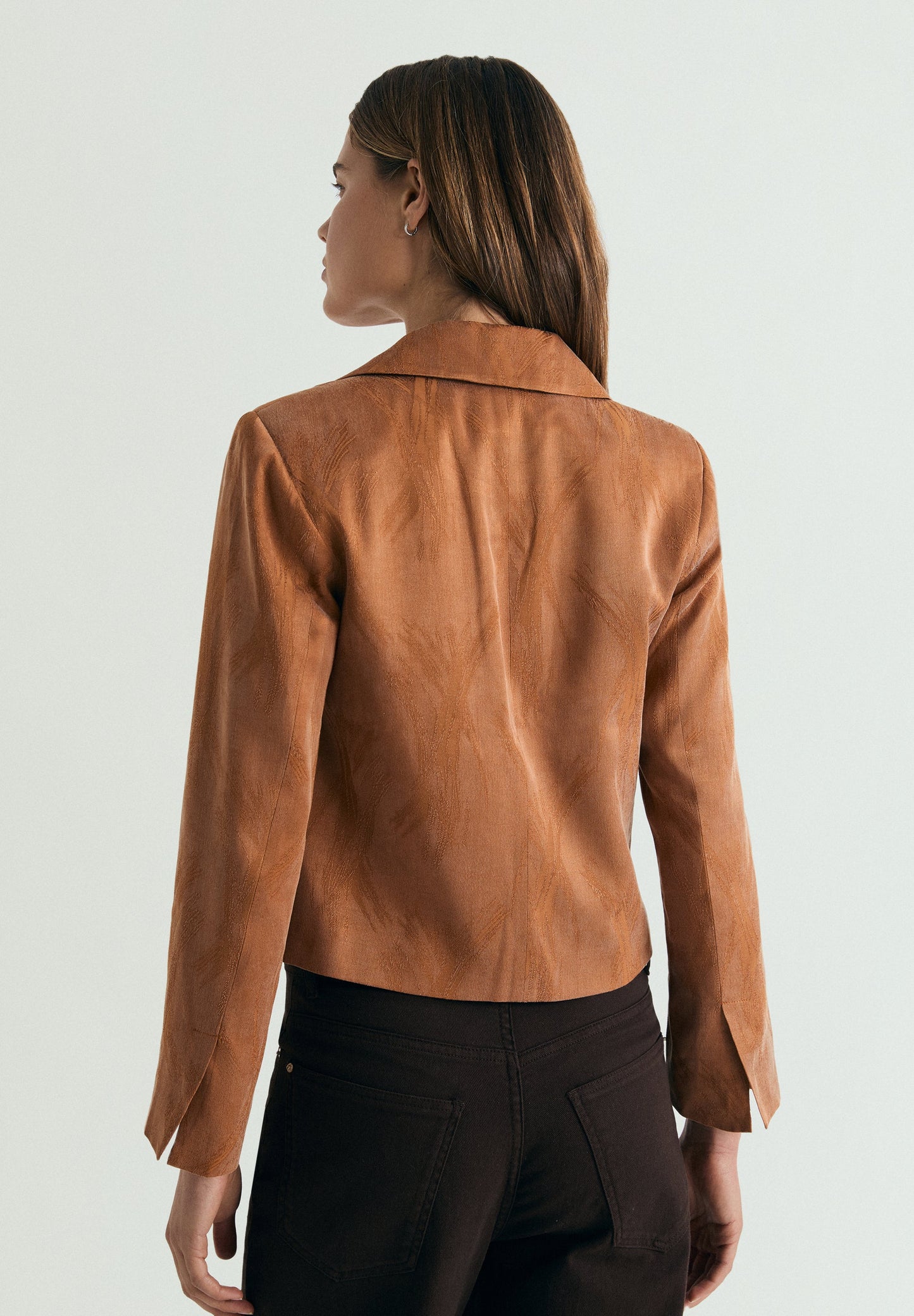BLAZER CROPPED JACQUARD