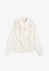 BLUSA DE ALGODÃO COM FOLHOS