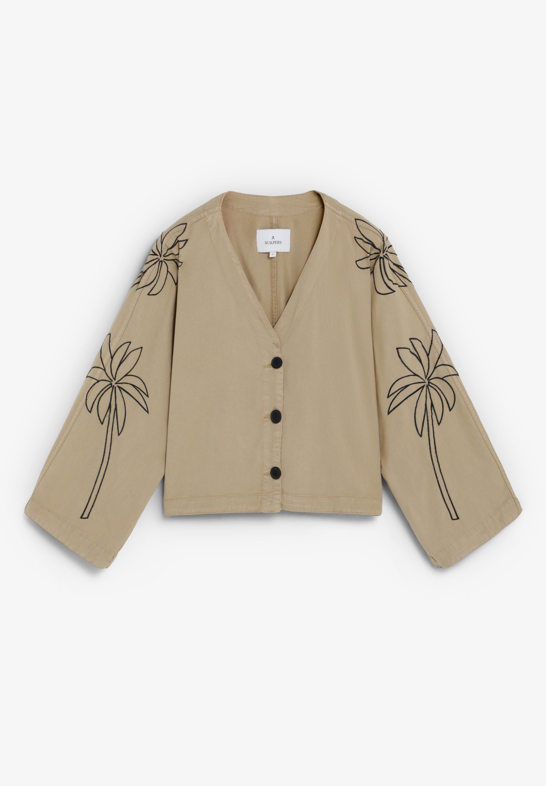 CAMISA FLUIDA BORDADA