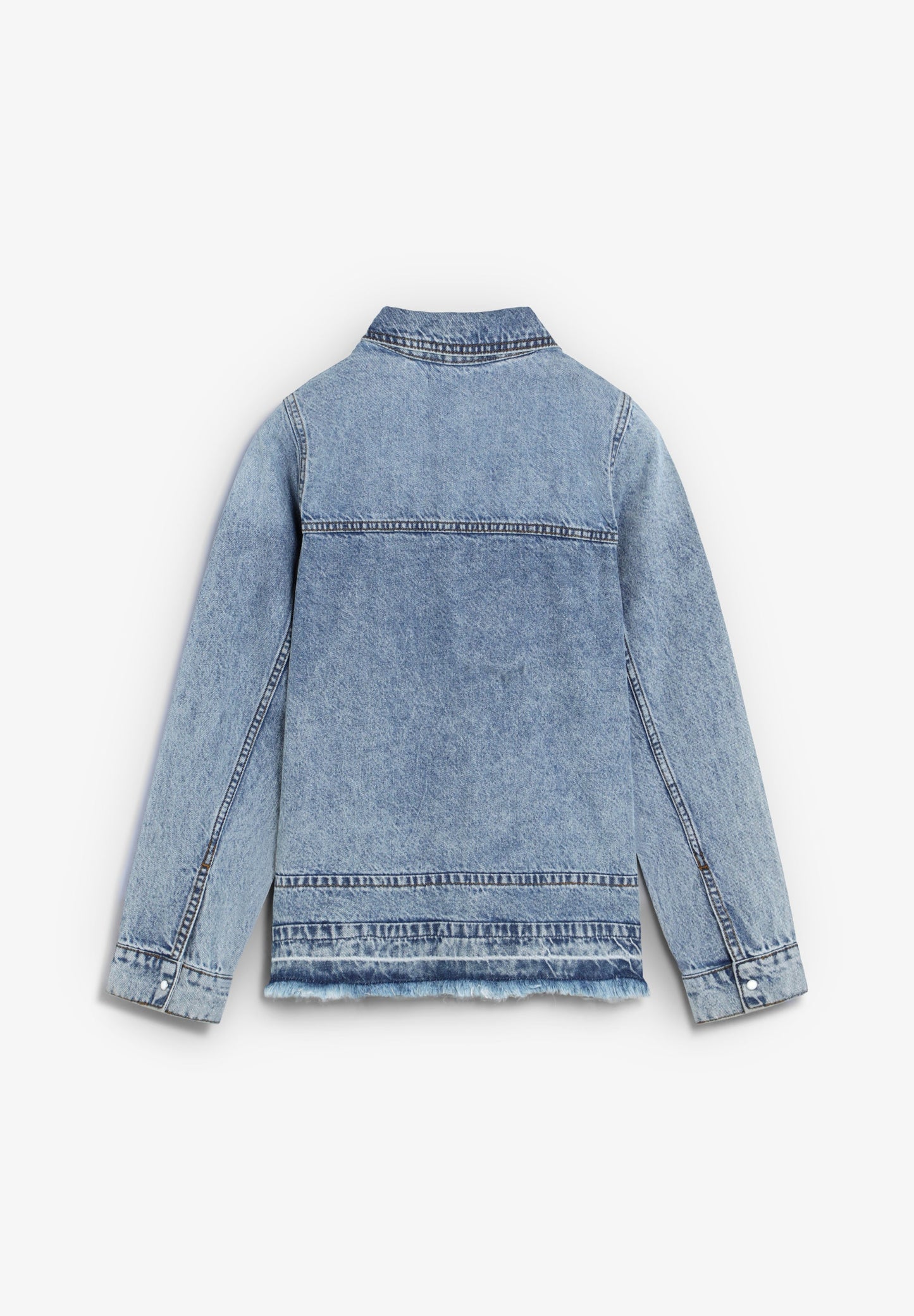 CAMISA DENIM DESBOTADA