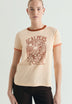 T-SHIRT COM GOLA EM CONTRASTE