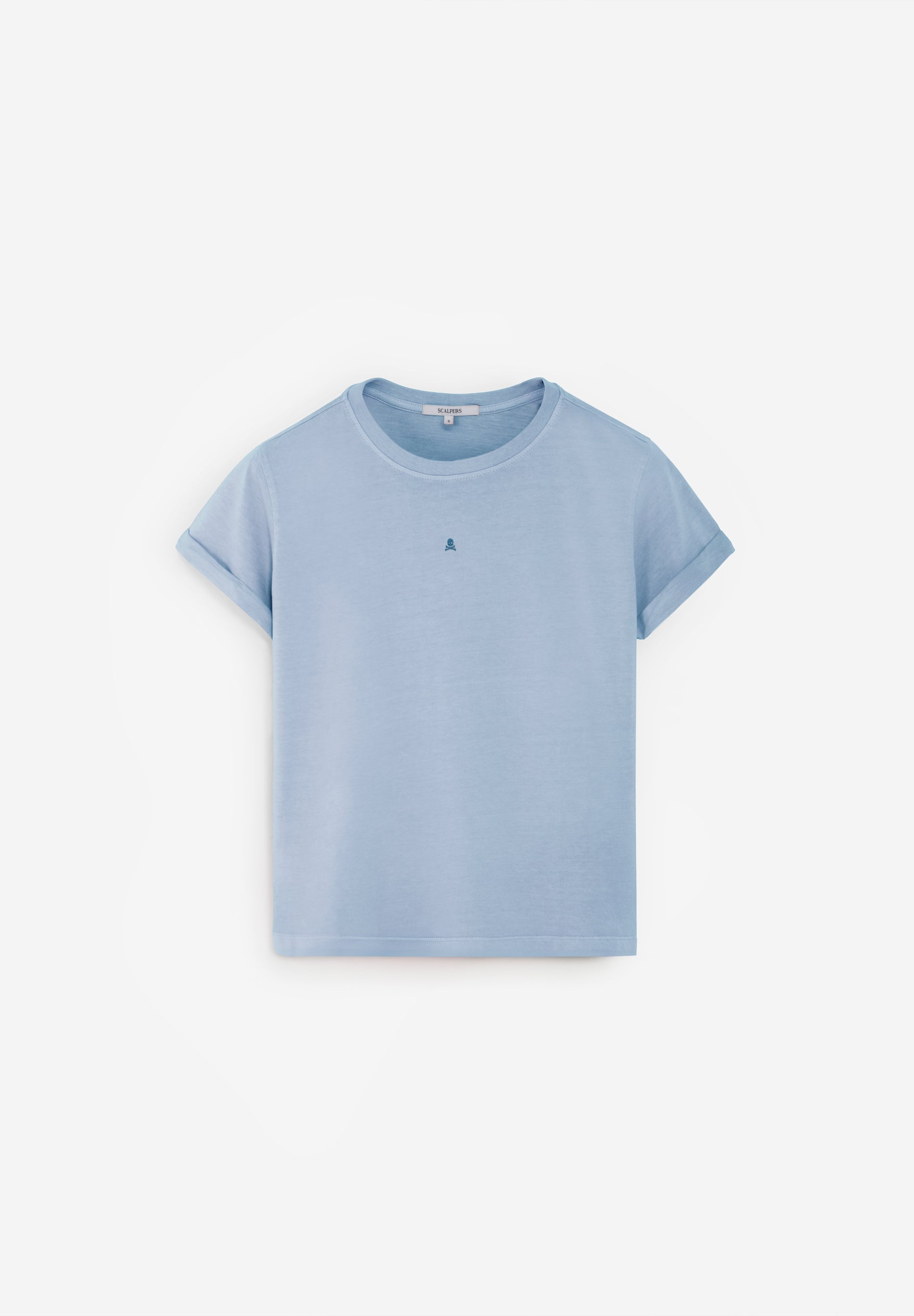 T-SHIRT BÁSICA COM SKULL