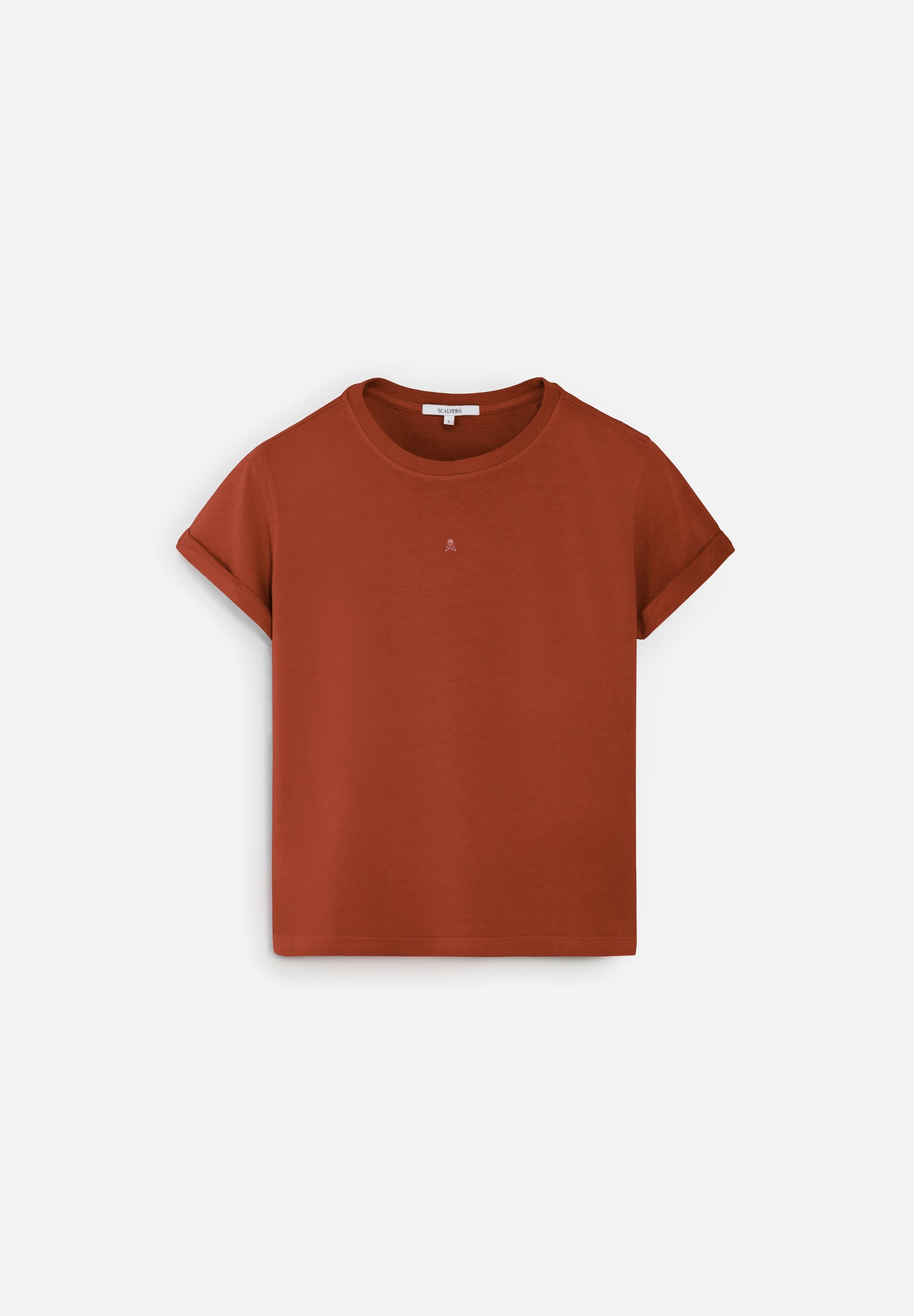 T-SHIRT BÁSICA COM SKULL