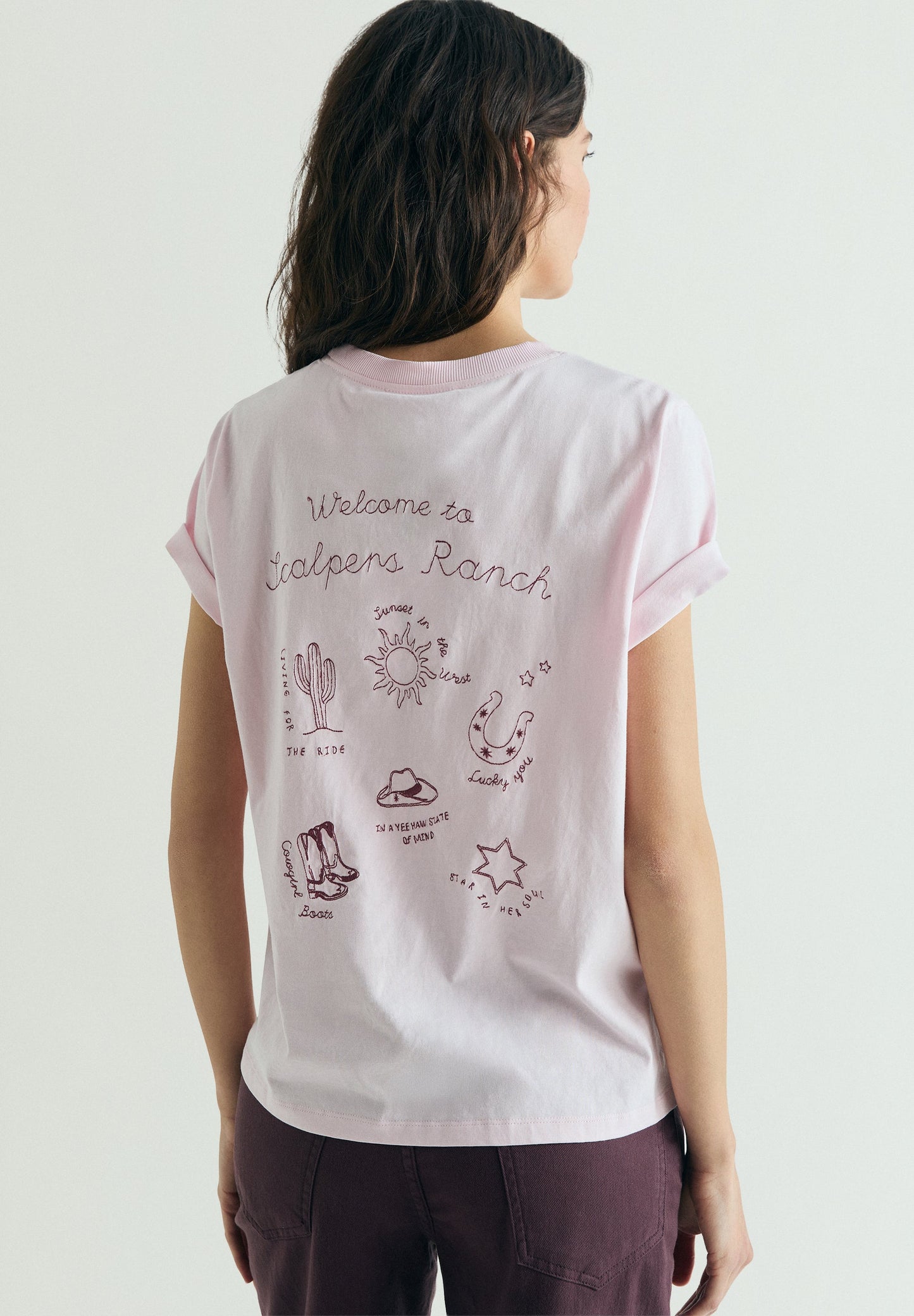 T-SHIRT BORDADOS RODEO