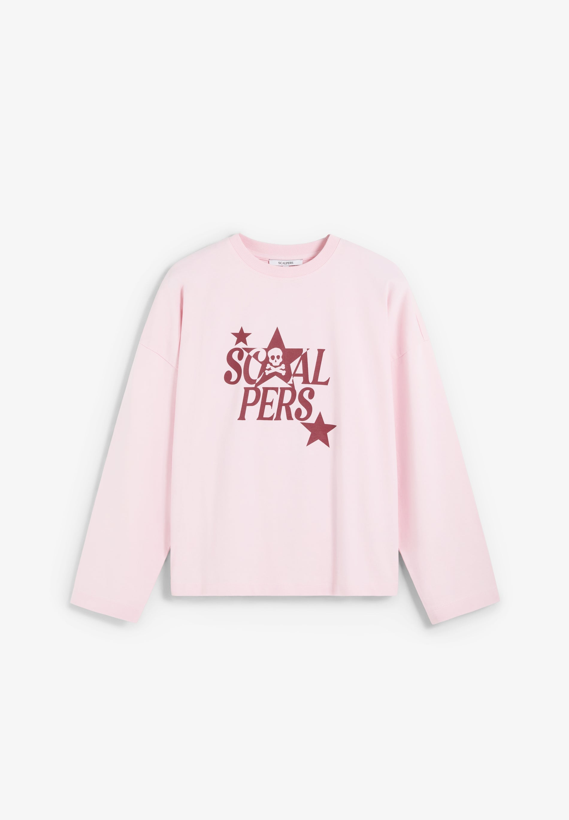 T-SHIRT DE MANGA COMPRIDA COM PADRÃO