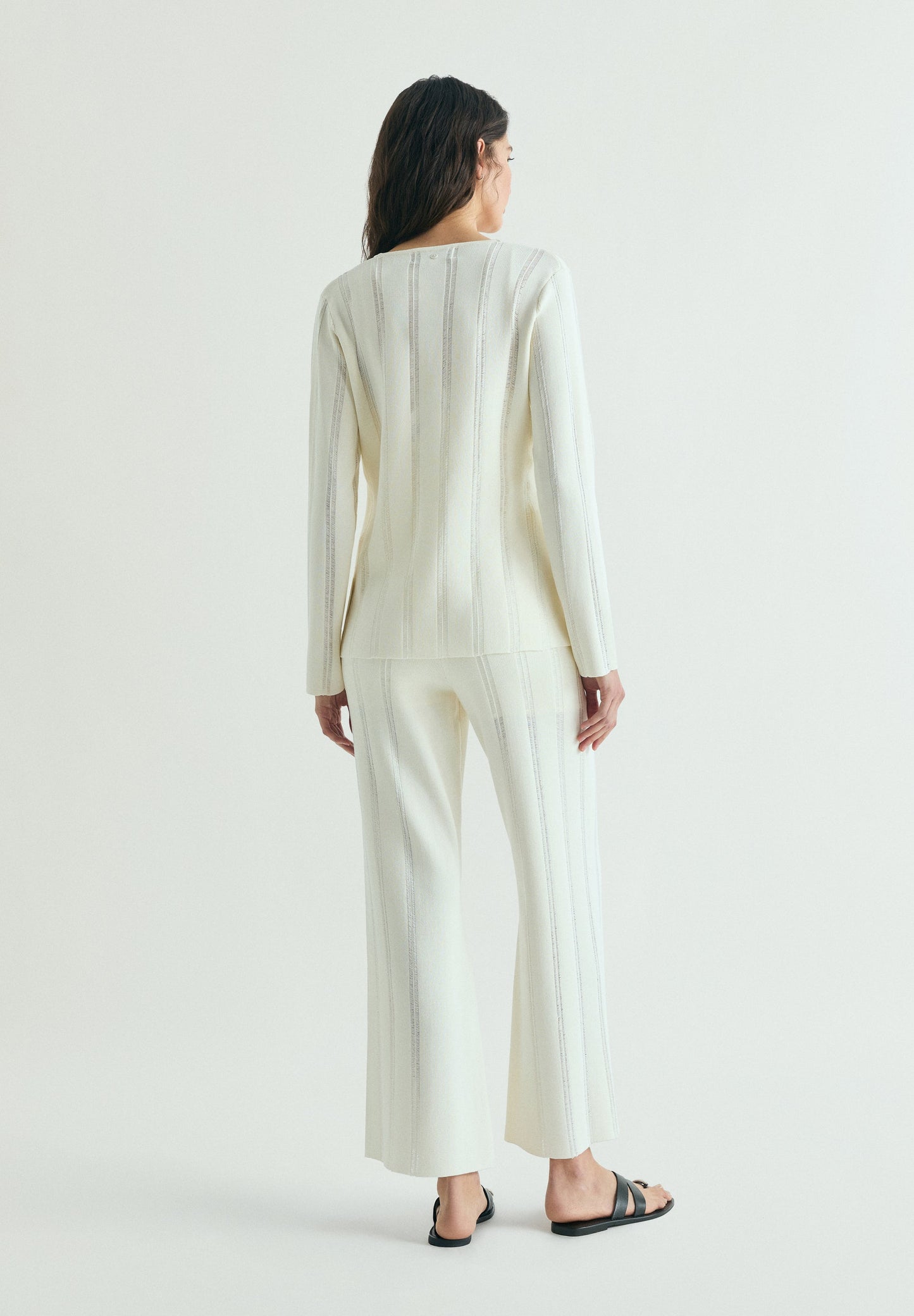 CARDIGAN DE MALHA CANELADA